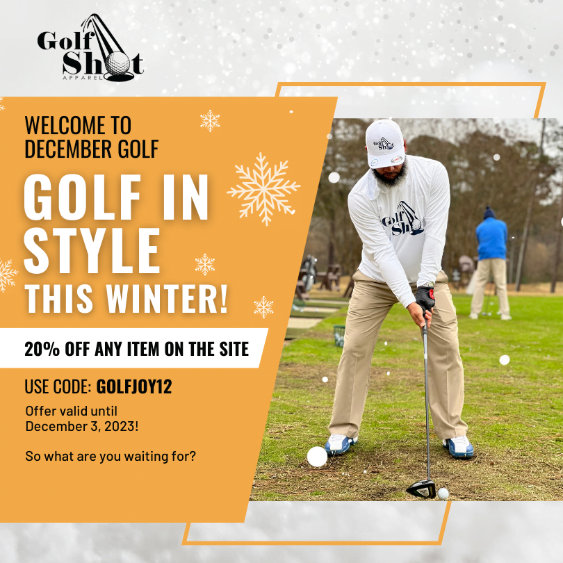 Golf style this winter.