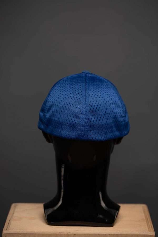 6777 Flexfit Hat Athletic Mesh Cap Royal Back View 2 Flexfit Hat Athletic Mesh Cap