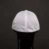 6777 Flexfit Hat Athletic Mesh Cap White Back View 2 Flexfit Hat Athletic Mesh Cap