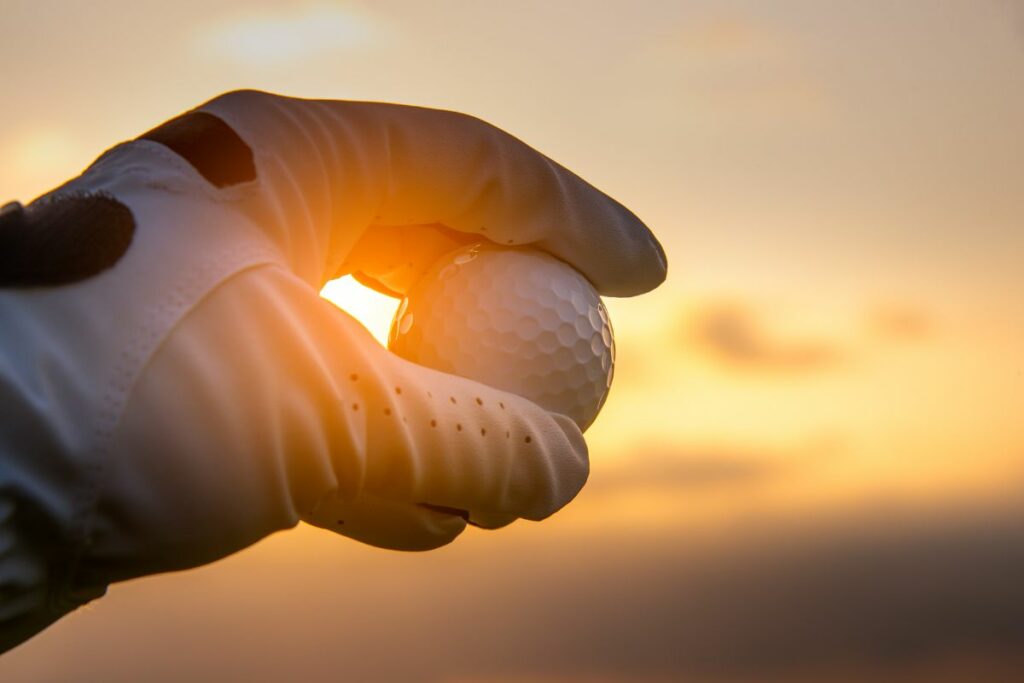 how to clean a golf glove